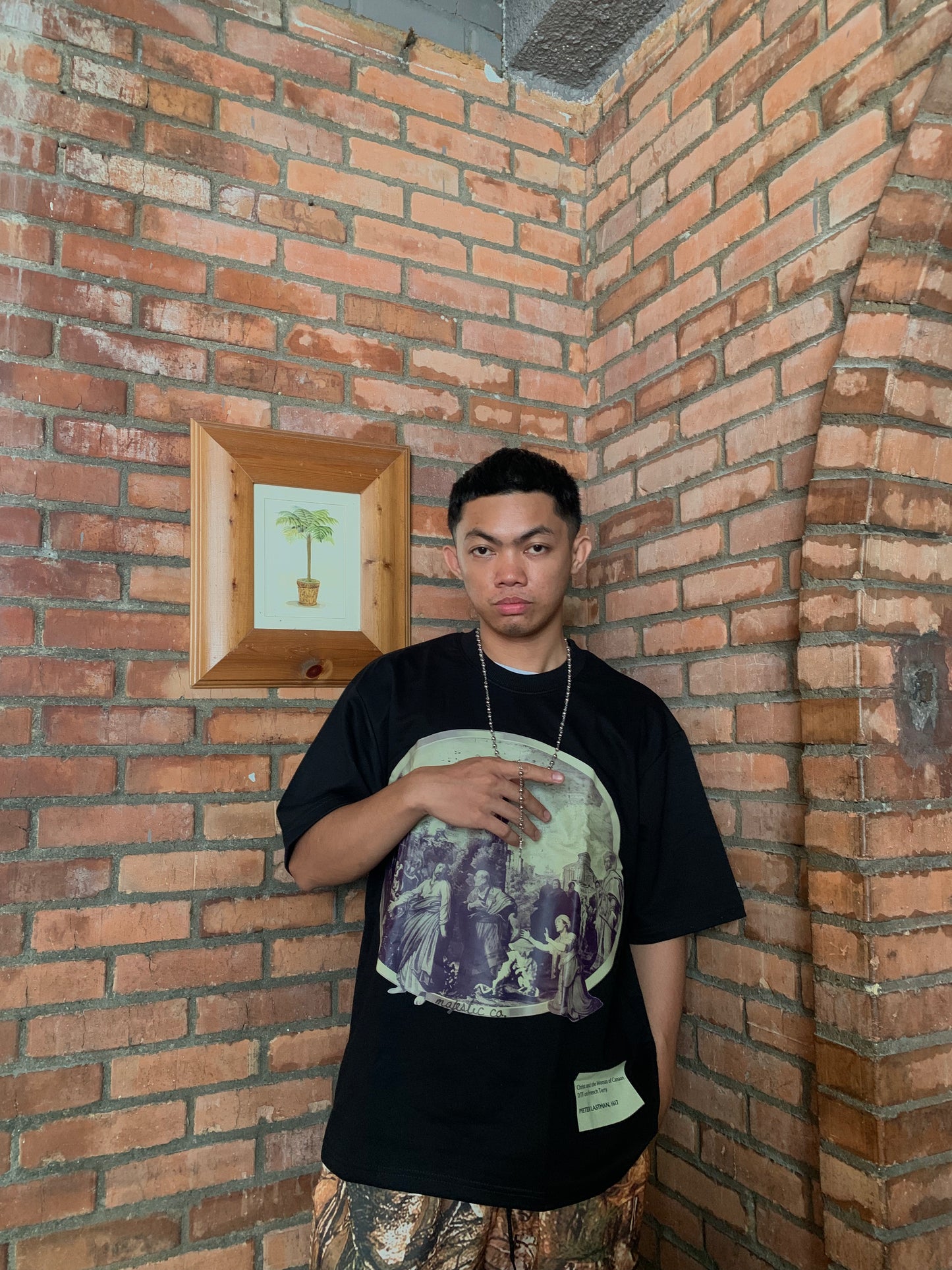 Christ and Woman of Canaan (Black)