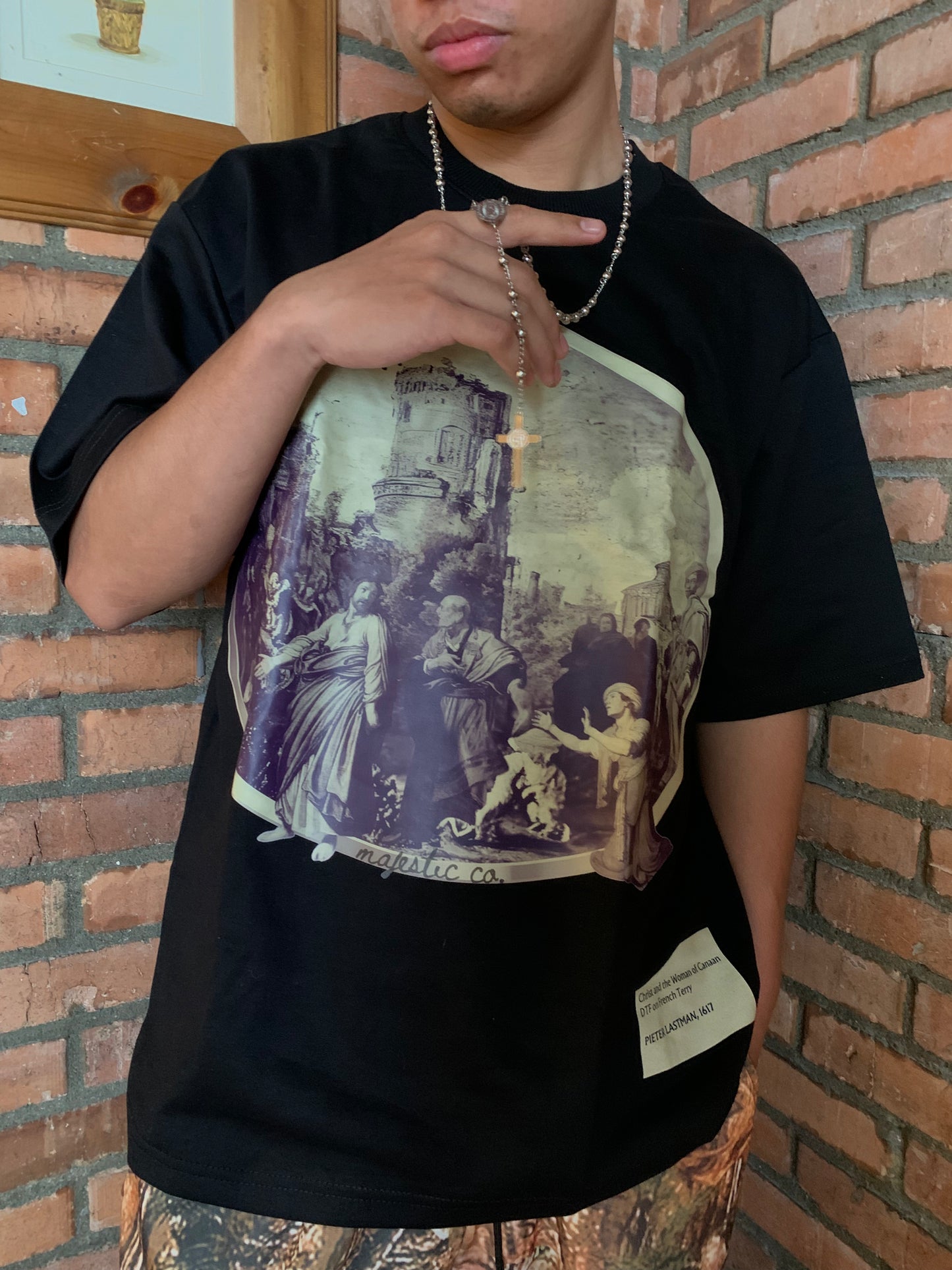 Christ and Woman of Canaan (Black)